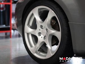 FIAT 500 Custom Wheels by Lorinser - 7.5x17" - Silver Finish